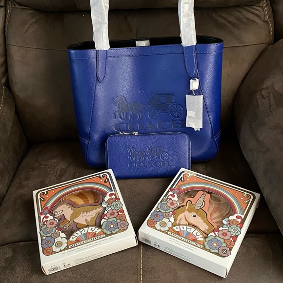 Coach Handbags - COACH 4 PIECE SET, NWT !! OMG!!